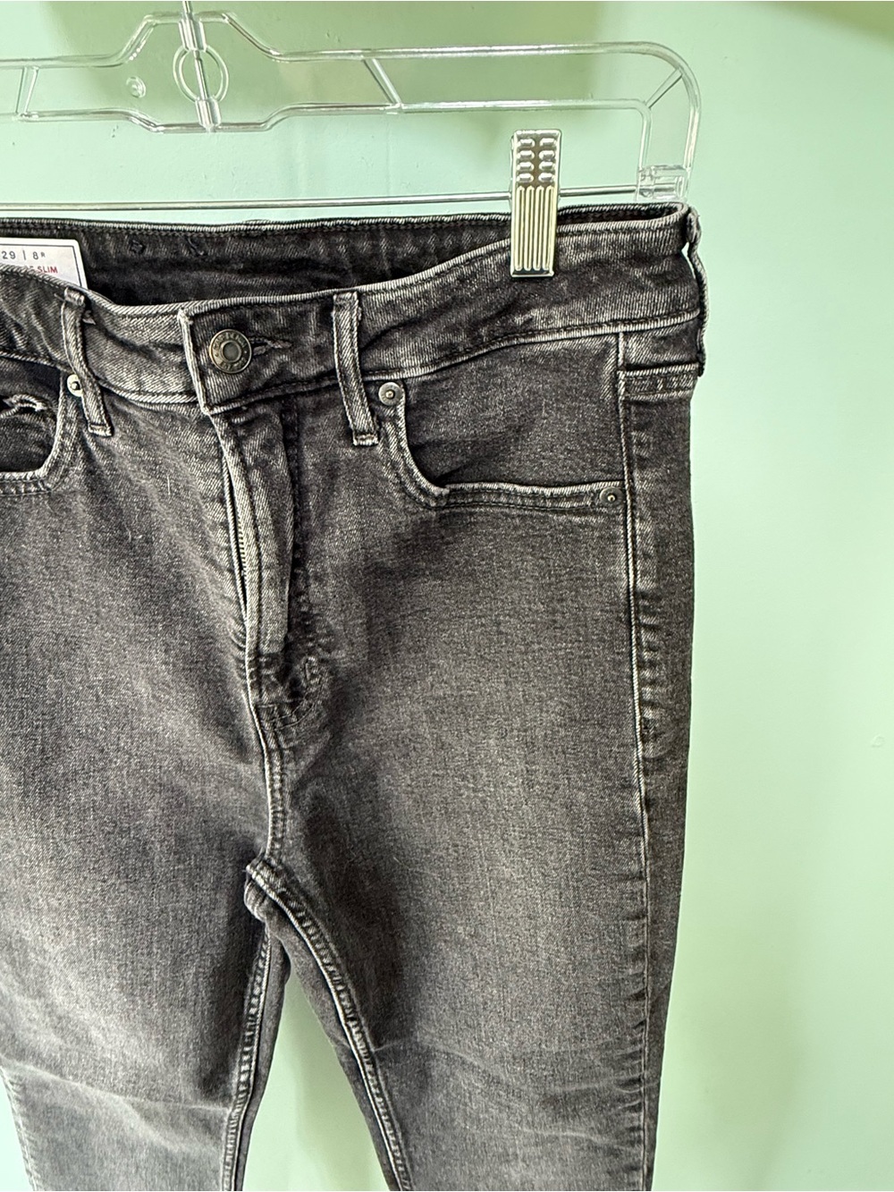 Gap Vintage Slim Sky High Rise Size 29/8 - Picture 3 of 10